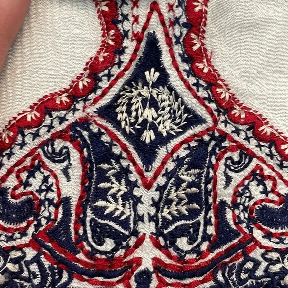Patrons of Peace Embroidered Boho Flowy Blouse. Women’s Size L - Picture 5 of 5